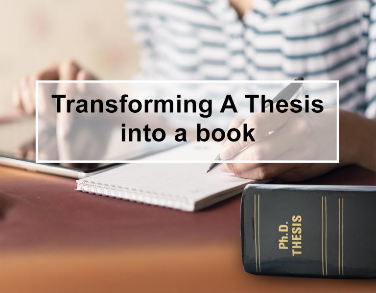 thesis into book